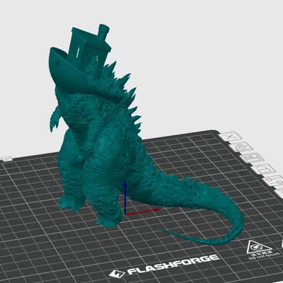 BenchZilla - Sự kết hợp độc đáo giữa Benchy và GodZilla