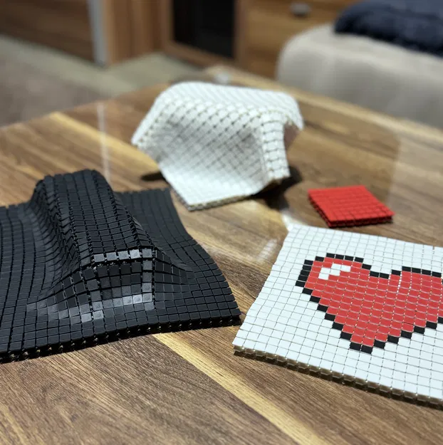 PIXEL ART CHAINMAIL - TÙY CHỈNH TẤM FABRIC MAT - Image 2