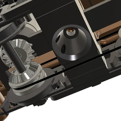 Mô hình đầu máy Diesel NS 2200-2300 - Tỉ lệ 1:32 (Track 45mm)