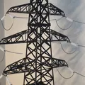 Mô hình Trụ điện cao thế (High-Voltage Tower) - Thumbnail 3