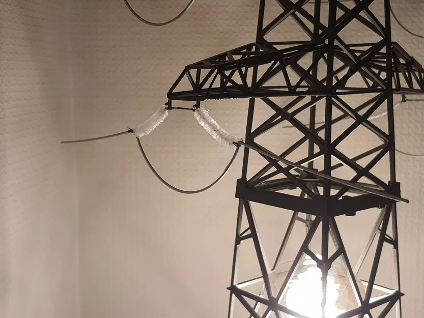 Mô hình Trụ điện cao thế (High-Voltage Tower) - Image 6
