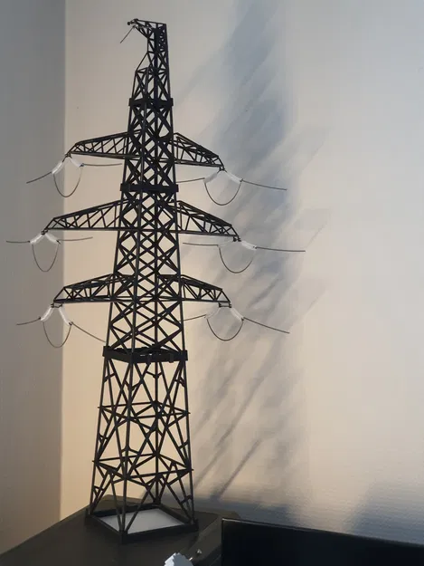 Mô hình Trụ điện cao thế (High-Voltage Tower) - Image 10