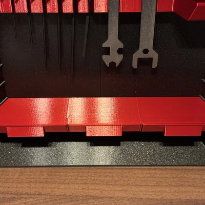 Khay đựng 3 ngăn kéo nhỏ cho Prusa Core One Side Storage