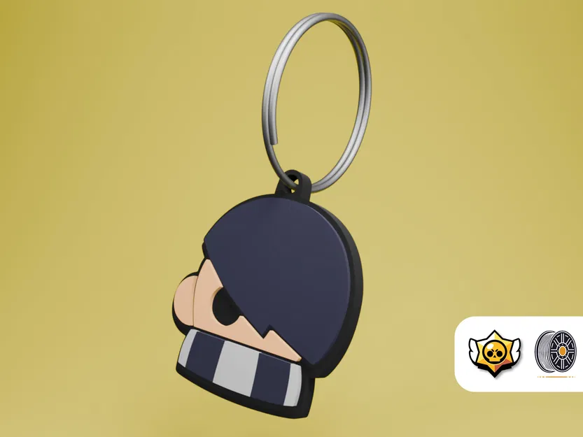 Edgar | Loạt mô hình móc khóa Brawl Stars - Image 1