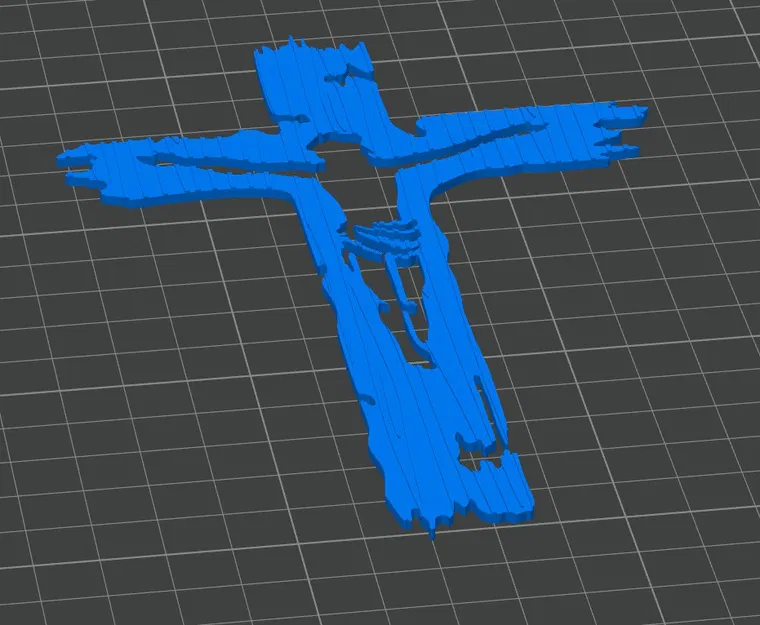 Mô hình 3D Chúa Jesus trên thánh giá (Jesus on the cross v2) - Image 1