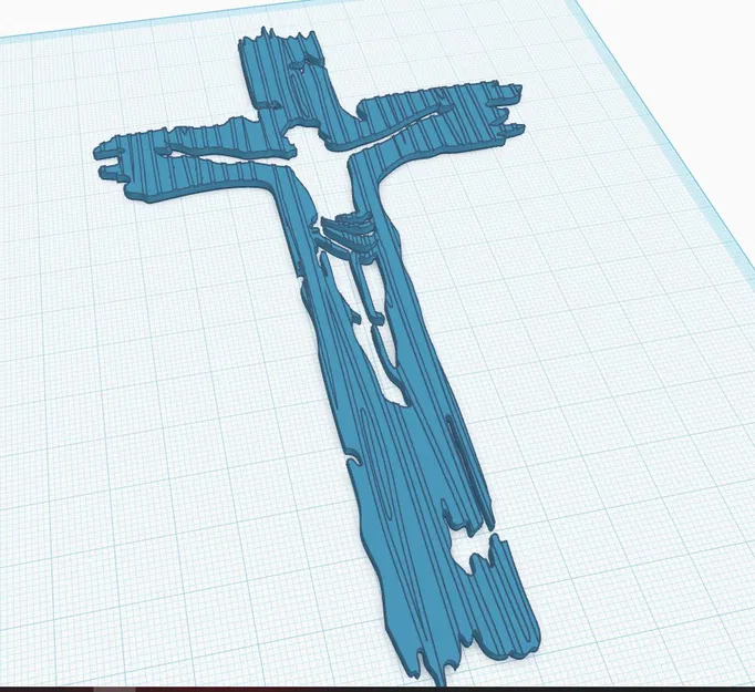 Mô hình 3D Chúa Jesus trên thánh giá (Jesus on the cross v2) - Image 2