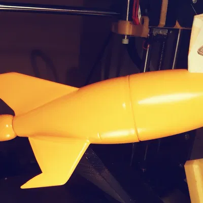 Tàu vũ trụ Futurama - Ống heo tiết kiệm hình tên lửa