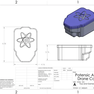 Hộp Đựng Drone - Potensic Atom/Atom-2 (Đa Màu)