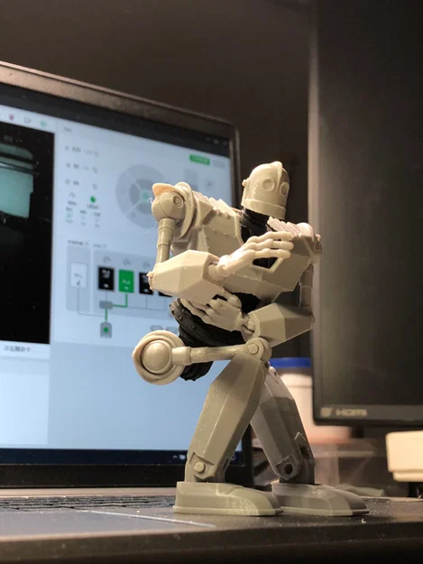 Mô hình 3D Iron Giant lắp ráp linh hoạt - Image 3