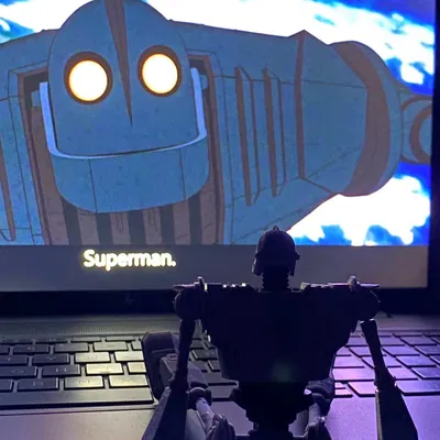 Mô hình 3D Iron Giant lắp ráp linh hoạt