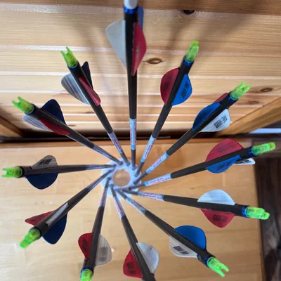Giá Để Mũi Tên Hình Xoắn Ốc (Spiral Arrow Display)
