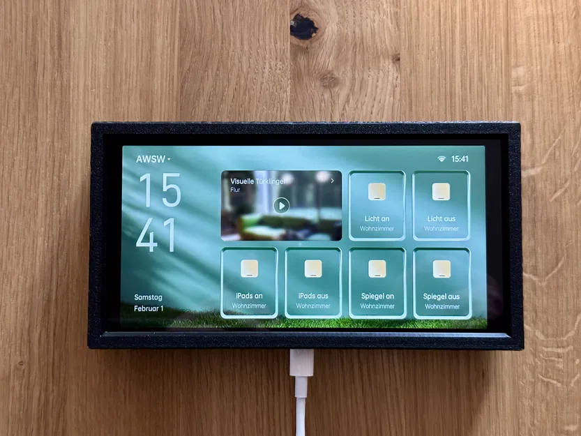 Giá treo tường linh hoạt cho Aqara Panel-Hub S1 plus - Image 10