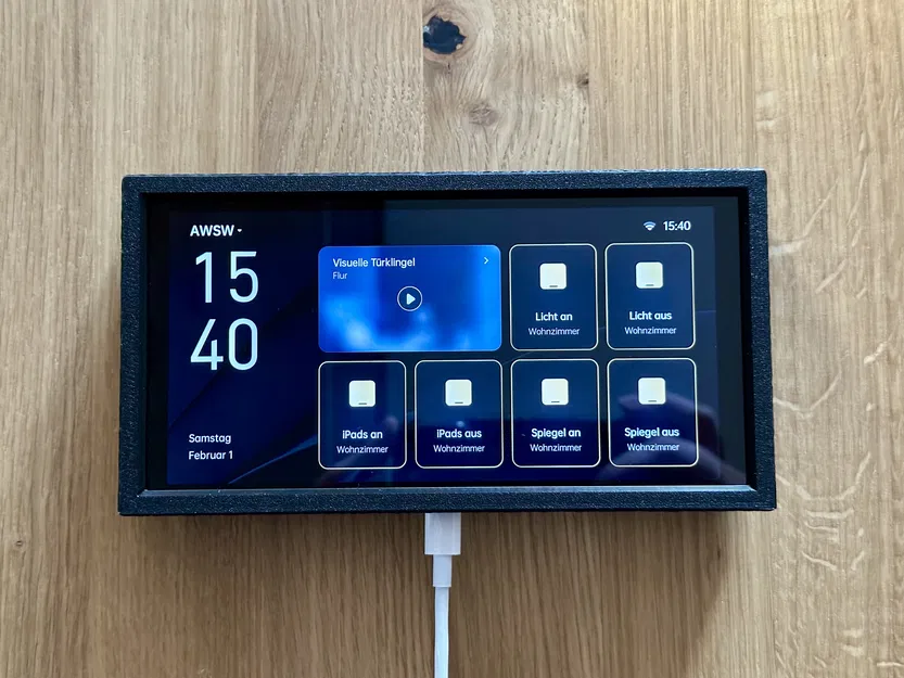 Giá treo tường linh hoạt cho Aqara Panel-Hub S1 plus - Image 11