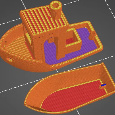 Benchy với ngăn chứa bí mật!