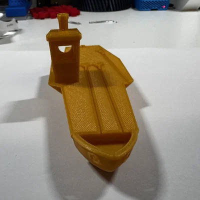 Mô hình in 3D tàu sân bay Nimitz Class Benchy ấn tượng