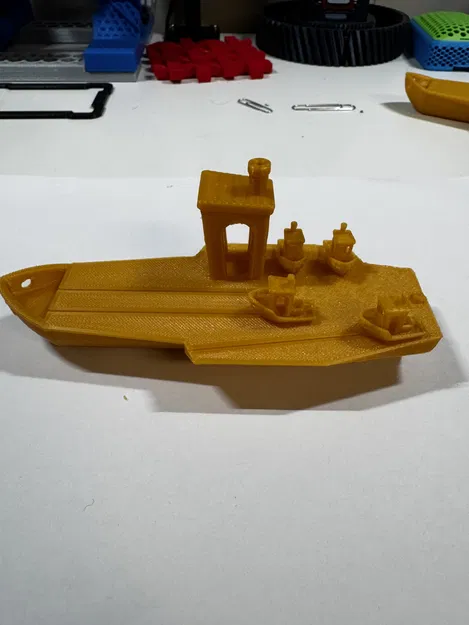 Mô hình in 3D tàu sân bay Nimitz Class Benchy ấn tượng - Image 4