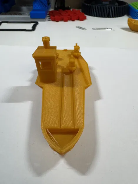 Mô hình in 3D tàu sân bay Nimitz Class Benchy ấn tượng - Image 5