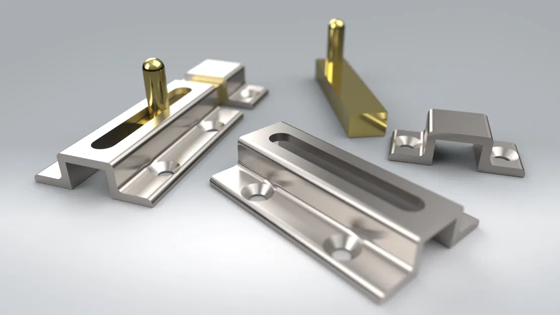 Chốt Cài Cửa 3D (Slide Lock) - Thiết kế đơn giản, dễ in - Image 5