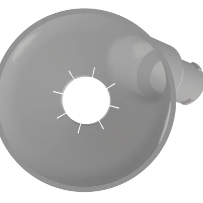Chụp hút bụi cho máy mài Makita với kết nối osVAC (In 3D)