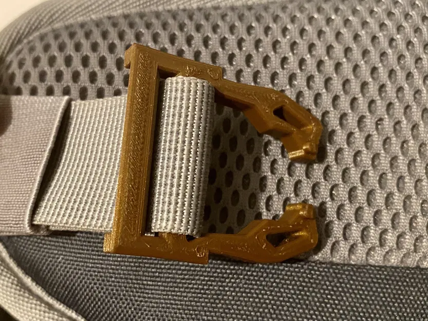 Đầu khóa nam (Male Part) cho dây đai/thắt lưng balo Deuter - Image 3