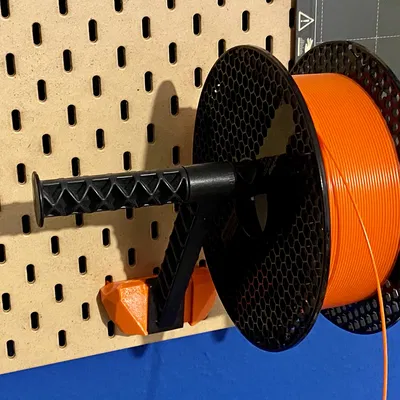 Bộ chuyển đổi/Giá treo cuộn chỉ Prusa cho bảng IKEA Skadis