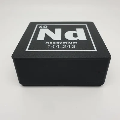 Hộp đựng nam châm Neodymium chuẩn Gridfinity có nắp bảo vệ