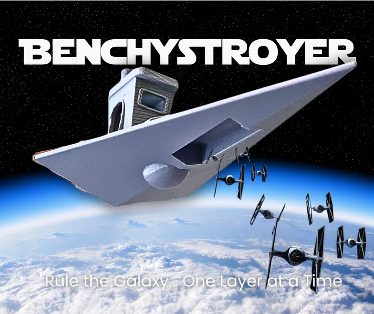 Benchy Star Destroyer – Mẫu in kiểm tra yêu thích của Đế Chế! - Image 2