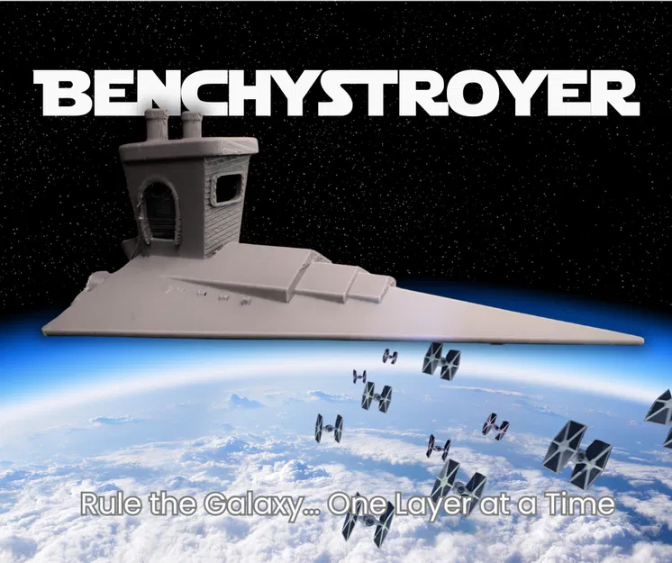 Benchy Star Destroyer – Mẫu in kiểm tra yêu thích của Đế Chế! - Image 3