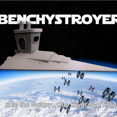 Benchy Star Destroyer – Mẫu in kiểm tra yêu thích của Đế Chế!