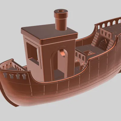 Santa Benchy - Mô hình tàu remix độc đáo