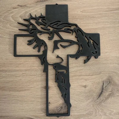 Mô hình Thánh giá Chúa Jesus (Jesus Kreuz) in 3D treo tường