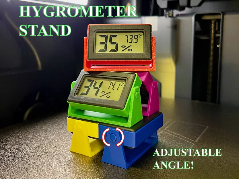 Đế giữ nhiệt ẩm kế có thể điều chỉnh góc xoay - Image 1