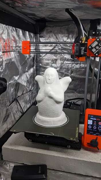 Tượng Nữ Thần Zelda - Bản In Liền Khối Hiệu Ứng Fuzzy - Image 3