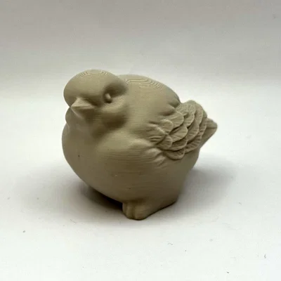 Chubby Bird - Mô hình chú chim tròn trịa đáng yêu