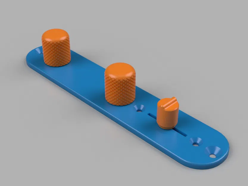 Nắp điều khiển và núm vặn cho đàn Prusacaster - Image 2