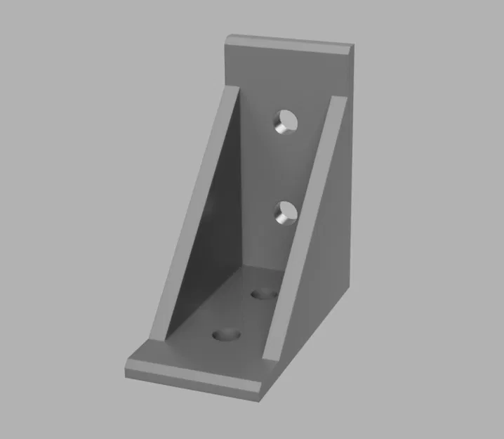 Ke góc vuông 80x40 M8 cho khung nhôm định hình - Image 1