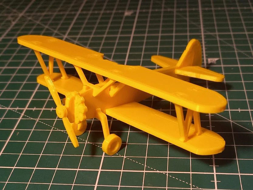 Mô hình lắp ráp Kit Card Boeing-Stearman Model 75 - Image 1