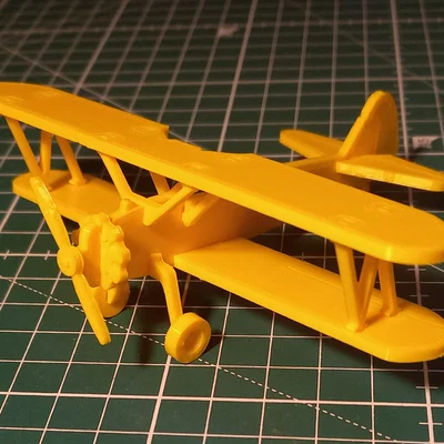 Mô hình lắp ráp Kit Card Boeing-Stearman Model 75