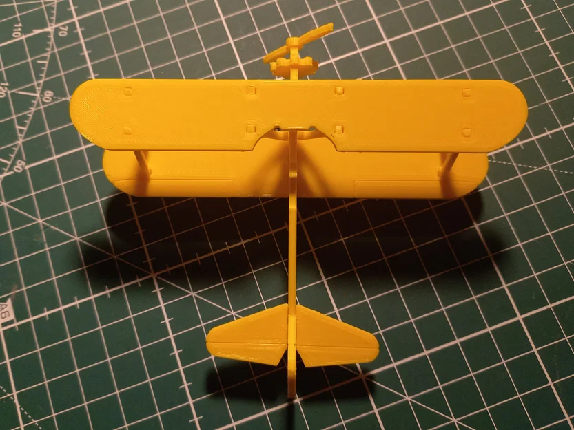 Mô hình lắp ráp Kit Card Boeing-Stearman Model 75 - Image 3