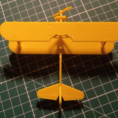 Mô hình lắp ráp Kit Card Boeing-Stearman Model 75