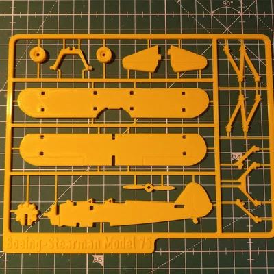 Mô hình lắp ráp Kit Card Boeing-Stearman Model 75