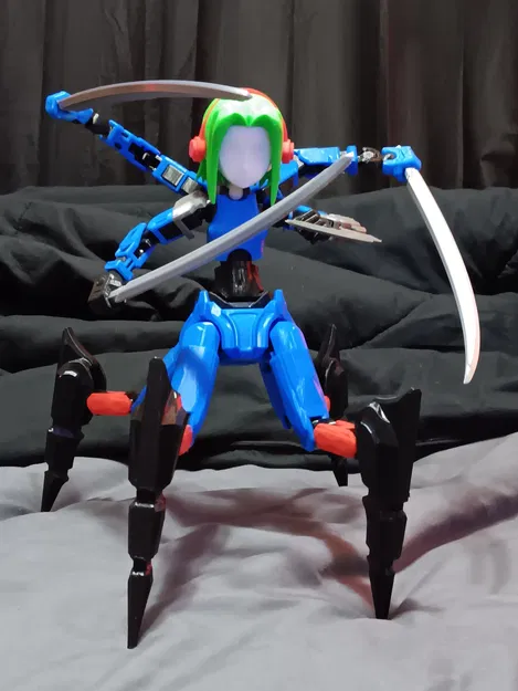 Bộ phận chân cơ khí Mech Legs Add On cho mô hình Dummy 13 - Image 2