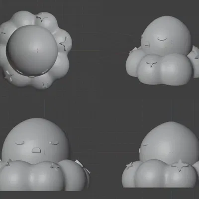 Mô hình 3D Sloomber Slime siêu cute từ Slime Rancher 2