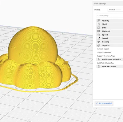 Mô hình 3D Sloomber Slime siêu cute từ Slime Rancher 2