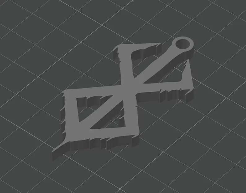 Mô hình móc khóa Brand of Sacrifice Berserk 3D - Image 1