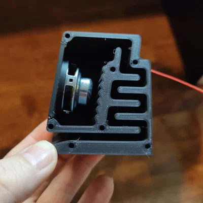 Vỏ loa 40mm in 3D: Thiết kế tối ưu cho âm thanh sống động