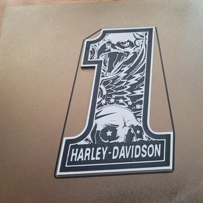 Mô hình Harley Davidson One, hình Đại bàng
