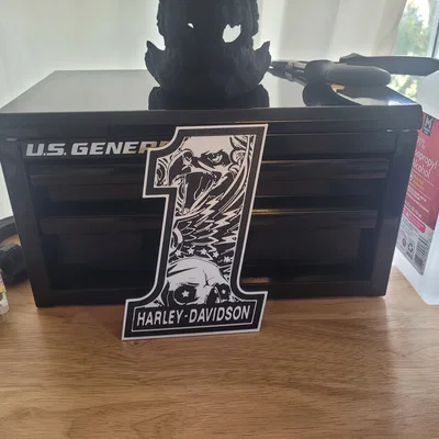 Mô hình Harley Davidson One, hình Đại bàng