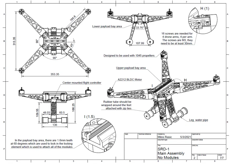 Drone DIY sử dụng Arduino (SRD-1) - Image 2