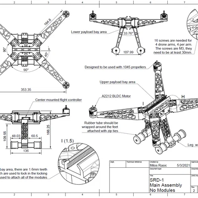 Drone DIY sử dụng Arduino (SRD-1)
